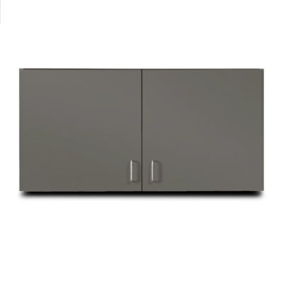 Clinton 48" Wall Cabinet with 2 Doors - Slate Gray