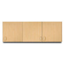 Clinton 72" Wall Cabinet with 3 Doors  Slate Gray