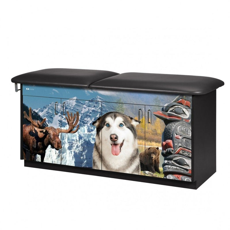 Clinton Alaskan Wilderness Treatment Table  Without Backrest