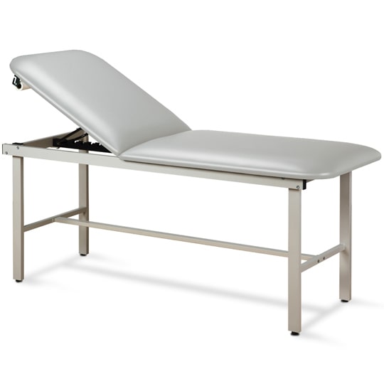 Clinton Alpha Series Treatment Table with H-Brace  30" Wide - Wedgewood