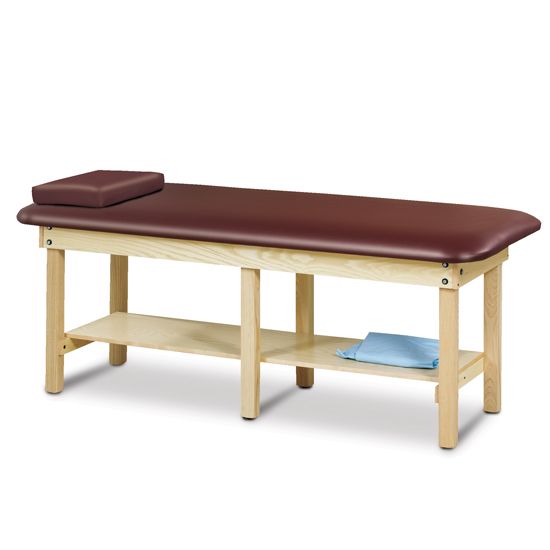Clinton Classic Series Bariatric Treatment Table with Shelf