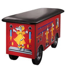 Clinton Engine K-9 with Dalmatian Firefighters - Back View