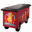 Clinton Engine K-9 with Dalmatian Firefighters - Back View