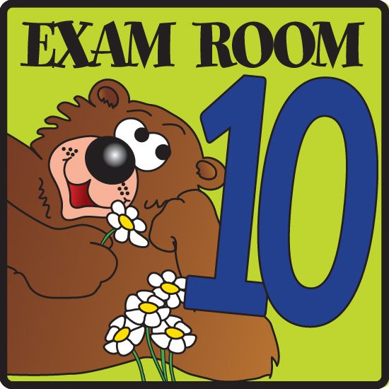 Clinton Exam Room Signs  Exam Room 10