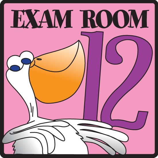Clinton Exam Room Signs  Exam Room 12