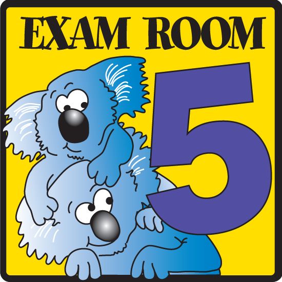 Clinton Exam Room Signs  Exam Room 5