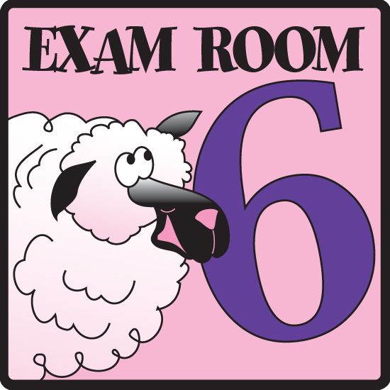 Clinton Exam Room Signs  Exam Room 6