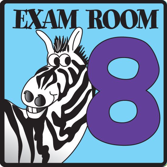Clinton Exam Room Signs  Exam Room 8