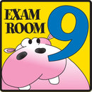 Clinton Exam Room 9 Sign