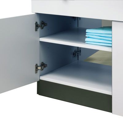 Clinton Family Practice Table with Storage 