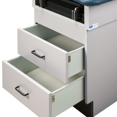 Clinton Family Practice Table with Step Stool 