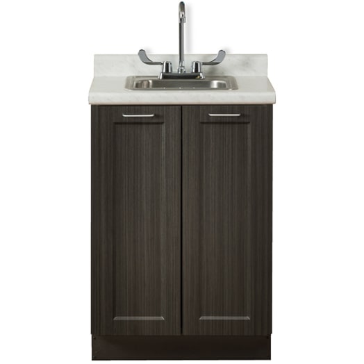 Clinton Fashion Finish 24" Base Cabinet with 2 Doors  Twilight