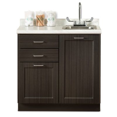 Clinton Fashion Finish 36" Base Cabinet with 2 Doors and 2 Drawers - Twilight