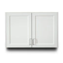 Clinton Fashion Finish 36" Wall Cabinet with 2 Doors  Arctic White