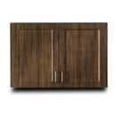 Clinton Fashion Finish 36" Wall Cabinet with 2 Doors - Chestnut Hill