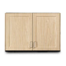 Clinton Fashion Finish 36" Wall Cabinet with 2 Doors  Sunlight Oak