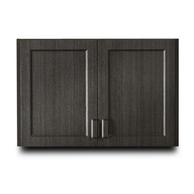 Clinton Fashion Finish 36" Wall Cabinet with 2 Doors - Twilight