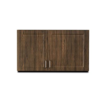 Clinton Fashion Finish 42" Wall Cabinet with 2 Doors - Chestnut Hill