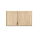 Clinton Fashion Finish 42" Wall Cabinet with 2 Doors - Sunlight Oak