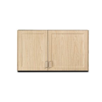 Clinton Fashion Finish 42" Wall Cabinet with 2 Doors  Sunlight Oak