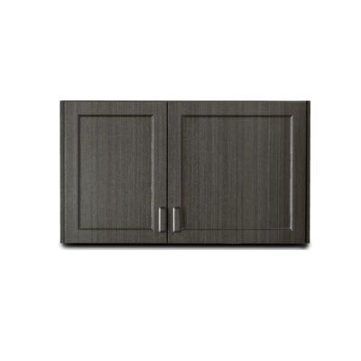 Clinton Fashion Finish 42" Wall Cabinet with 2 Doors  Twilight