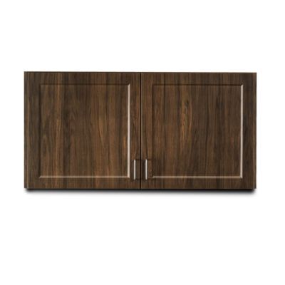 Clinton Fashion Finish 48" Wall Cabinet with 2 Doors  Chestnut Hill