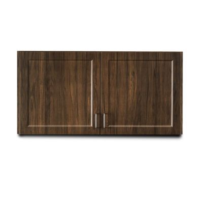 Clinton Fashion Finish 48" Wall Cabinet with 2 Doors - Chestnut Hill