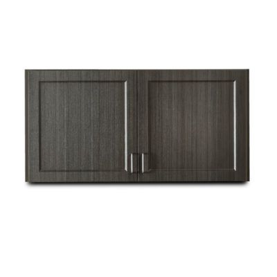Clinton Fashion Finish 48" Wall Cabinet with 2 Doors  Twilight