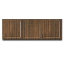 Clinton Fashion Finish 72" Wall Cabinet with 3 Doors - Chestnut Hill
