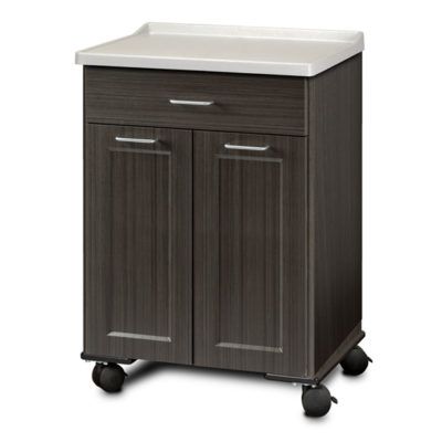 Clinton Fashion Finish Mobile Treatment Cabinet with 2 Doors and 1 Drawer  Twilight