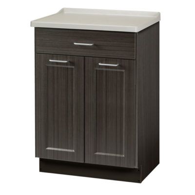 Clinton Fashion Finish Molded Top Treatment Cabinet with 2 Doors and 1 Drawer  Twilight