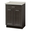 Clinton Fashion Finish Molded Top Treatment Cabinet with 2 Doors and 1 Drawer - Twilight