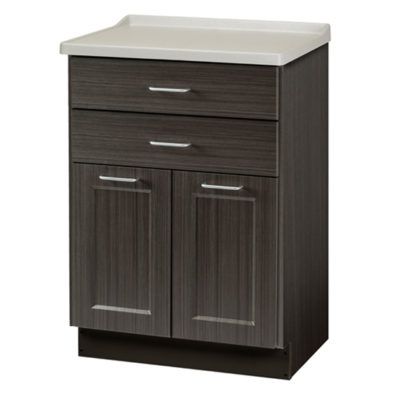 Clinton Fashion Finish Molded Top Treatment Cabinet with 2 Doors and 2 Drawers - Twilight