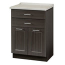 Clinton Fashion Finish Molded Top Treatment Cabinet with 2 Doors and 2 Drawers  Twilight