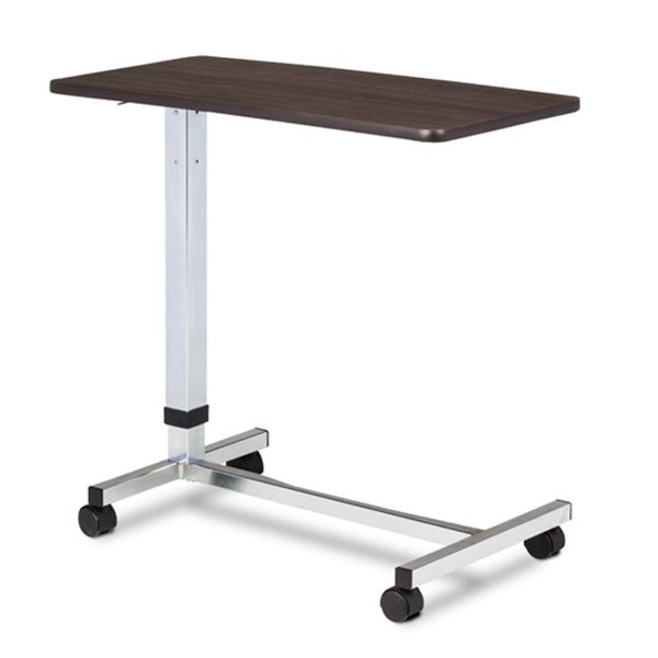 Clinton H-Base Over Bed Table - Walnut