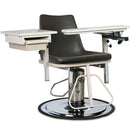 Clinton H Series E-Z-Clean Hydraulic Blood Drawing Chair with Drawer