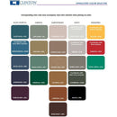 Clinton H Series Padded Hydraulic Blood Drawing Chair Color Chart