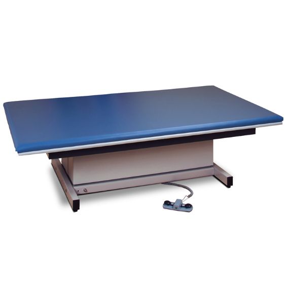 Clinton Hi-Lo Mat Platform with Upholstered Top  6 Feet - Black