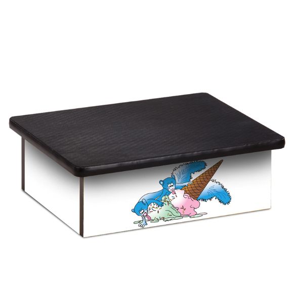 Clinton Ice Cream Squirrel Laminate Step Stool