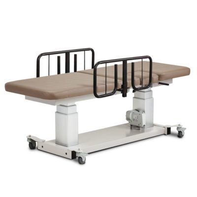 Clinton Imaging Table with Fowler Back and Drop Window - With Optional Side Rails