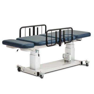 Clinton Imaging Table with Three-Section Top and Drop Window 