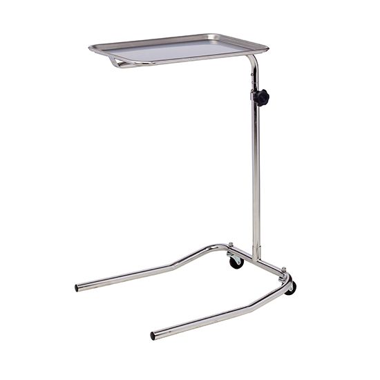 Clinton Instrument Stand  Single Pole Stainless Steel