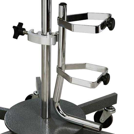 Clinton IV Pole Oxygen Cylinder Holder