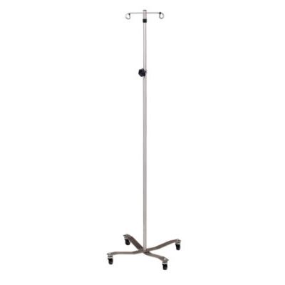 Clinton IV Pole  Economy SS, IV w/ Detachable 2 Hooks