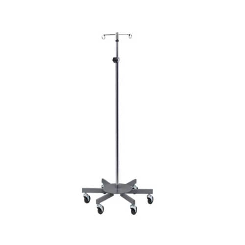 Clinton IV Pole  6 Leg Heavy Base w/ 2 Hooks