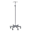 Clinton IV Pole - 6 Leg Heavy Base w/ 4 Hooks