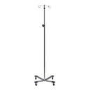 Clinton IV Pole  Heavy Base w/ 2 Hooks