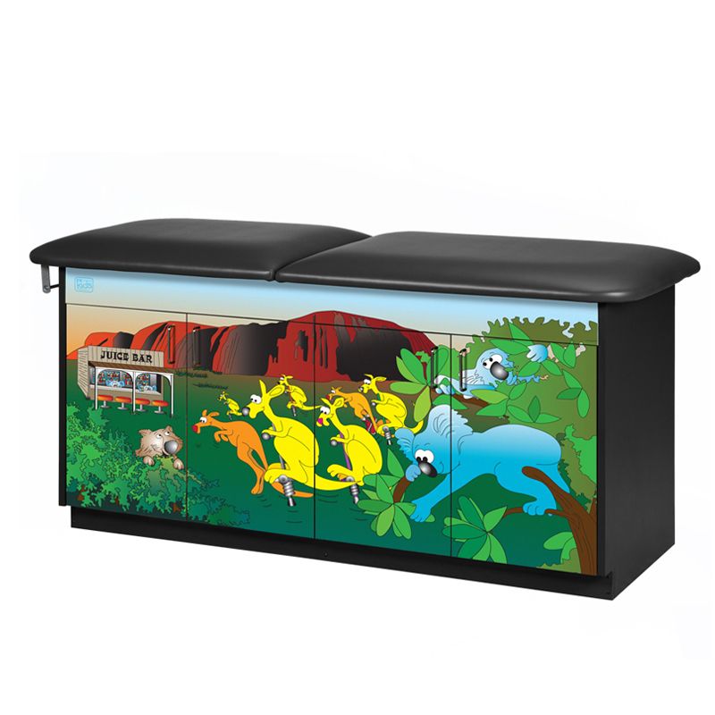Clinton Kangaroo Country Treatment Table  Without Backrest