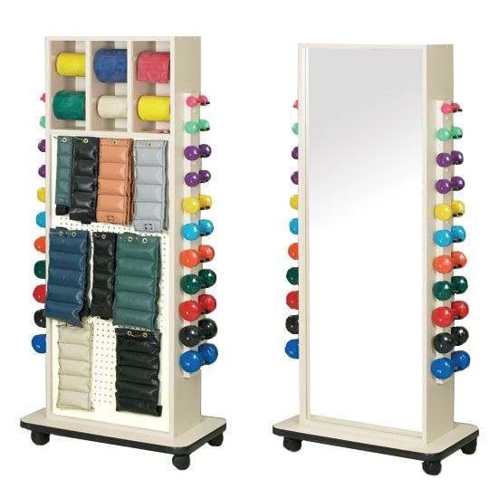 Clinton MirrorRac  Gray