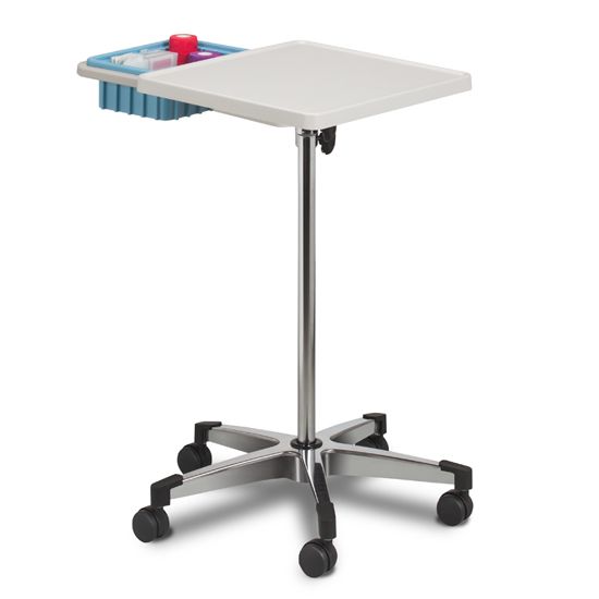 Clinton Mobile Phlebotomy Work Station with Bin